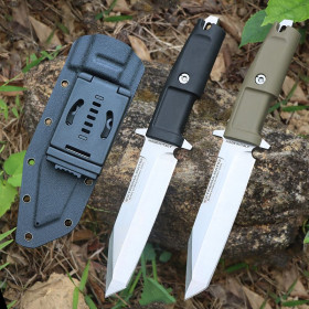 Extrema Ratio  FULCRUM Full Tang Straight Knife 2 Colors Fixed Hunting Knife With Glass Breaker UD408912